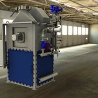 Waste heat utilisation / heat recovery for the utilisation of waste heat from the exhaust gases of a bogie hearth furnace